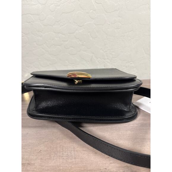 Salvatore‎ Ferragamo Calfskin Fiamma Small Crossbody Black - Picture 5 of 11